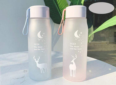 WickedAF Deer The Moon and The Stars Water Bottle