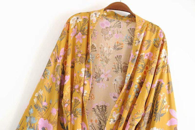 Desert Bloom Boho Kimono – wickedafstore