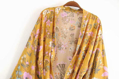 WickedAF Desert Bloom Boho Kimono