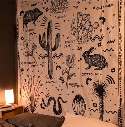 Desert Species Tapestry