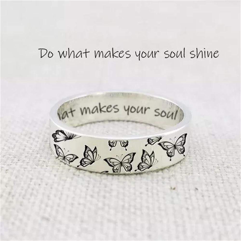 WickedAF Do What Makes Your Soul Shine Ring
