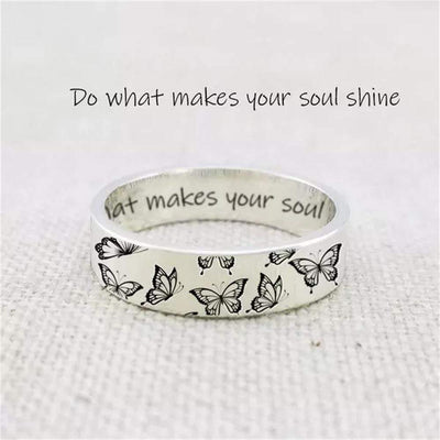 WickedAF Do What Makes Your Soul Shine Ring