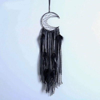 Crescent Moon Dreamcatcher - wickedafstore