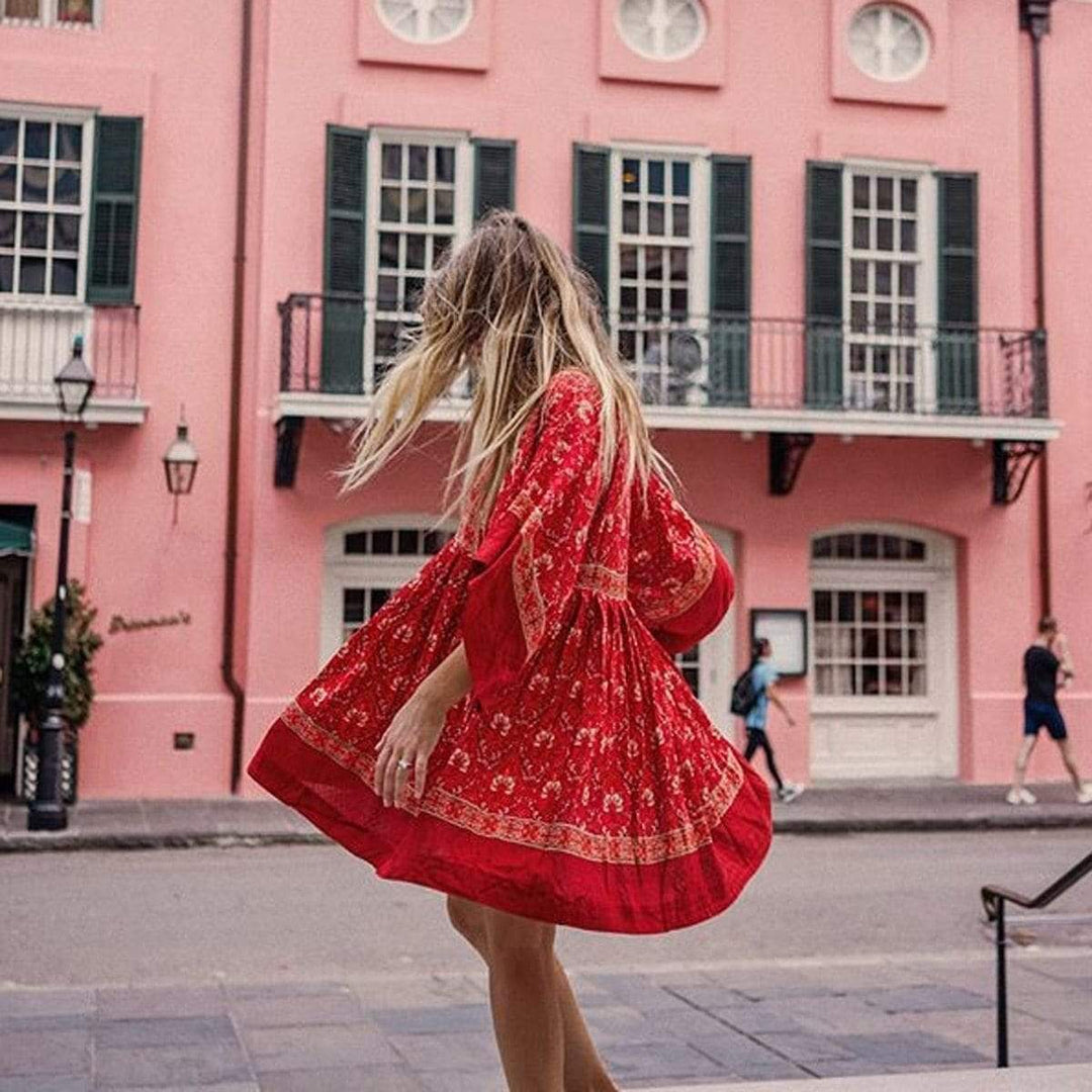 boho tunic dress Hannah Boho Tunic Mini Dress