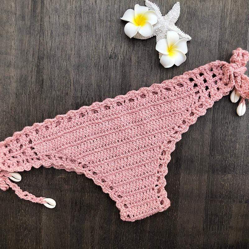 WickedAF Dylla Crochet Bikini Bottom