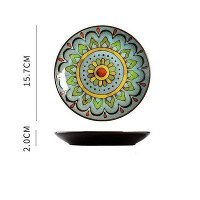 Hand Painted Ceramic Dish Collection - wickedafstore