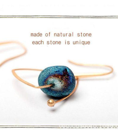 Milky Way Natural Stone Earrings