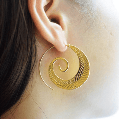 Tranquility Spiral Earrings (2 Colors) - wickedafstore