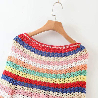 Edana Crochet Crop Top - wickedafstore