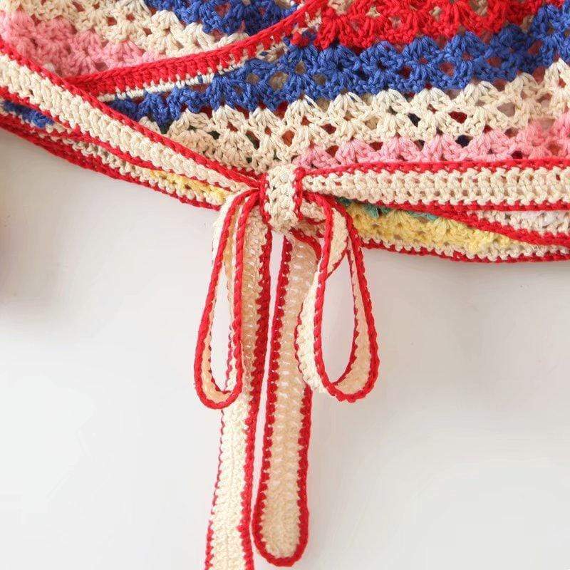 Edana Crochet Crop Top - wickedafstore