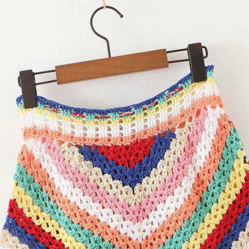 Edlyn Knit Crochet Shorts