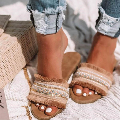 WickedAF Fever Woven Mules