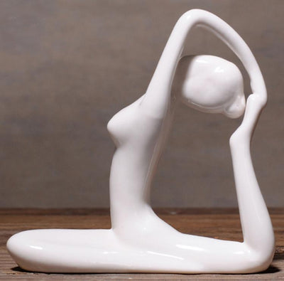 The Modern Yoga Lady Statues