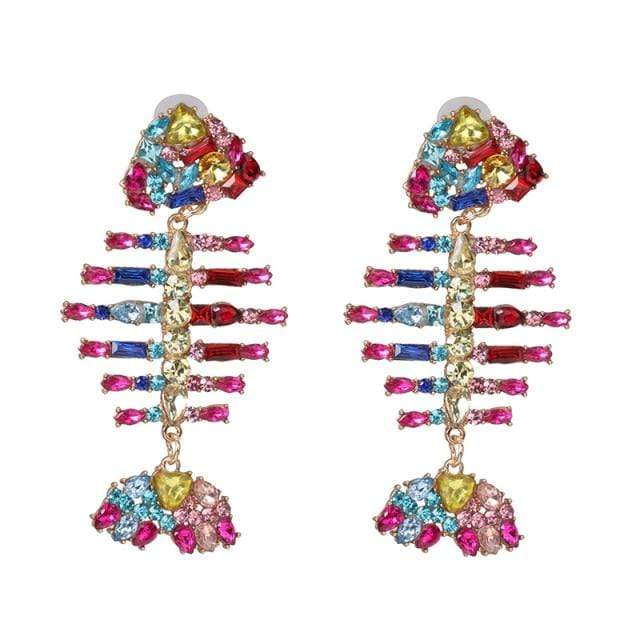 WickedAF Fish Colorful Sets of Earrings
