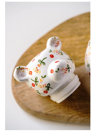 WickedAF Floral Bear Honey Jar