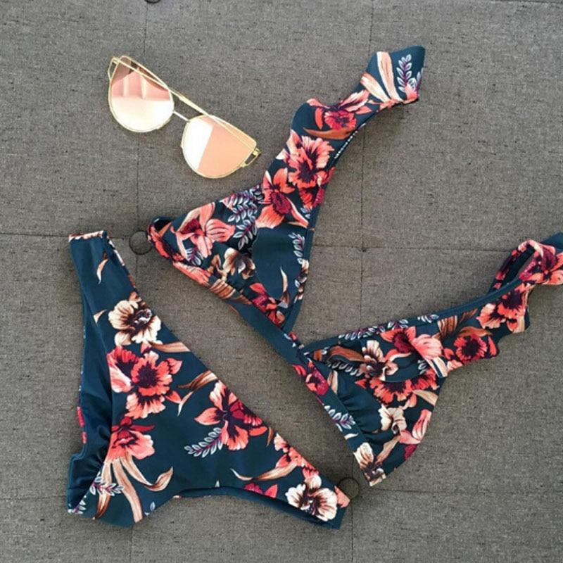WickedAF Floral / S Lorelai Bikini Set