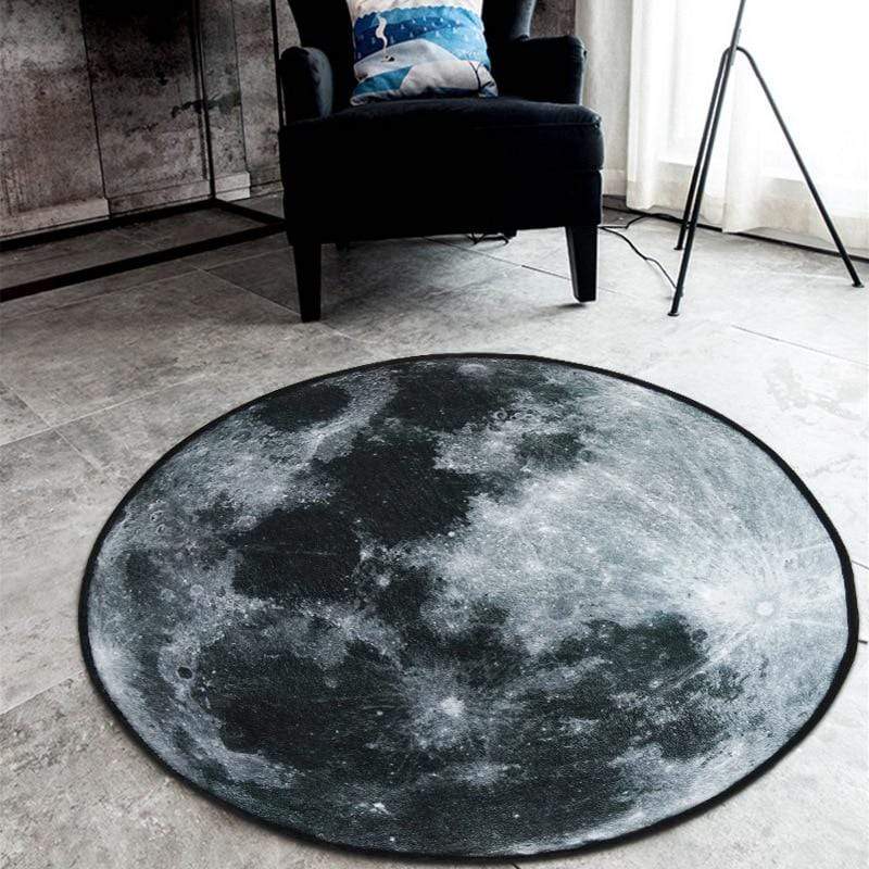 Full Moon Round Carpet - wickedafstore