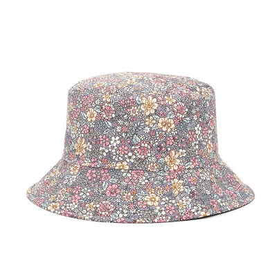 WickedAF Gray / 56-58cm/22.1"-22.8" Floral All Over Bucket Hat