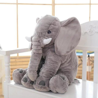 WickedAF Gray / Medium Elephant Pillow Stuffed Toy
