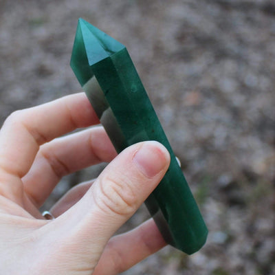 Green Aventurine Crystal Pipe - wickedafstore