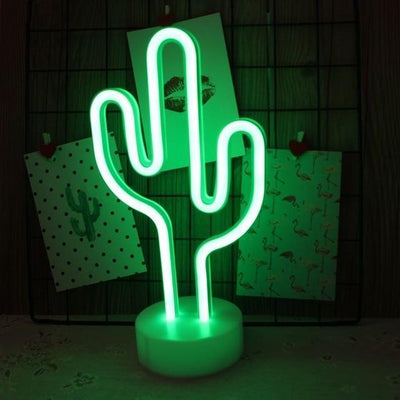Neon Cactus LED Light - wickedafstore