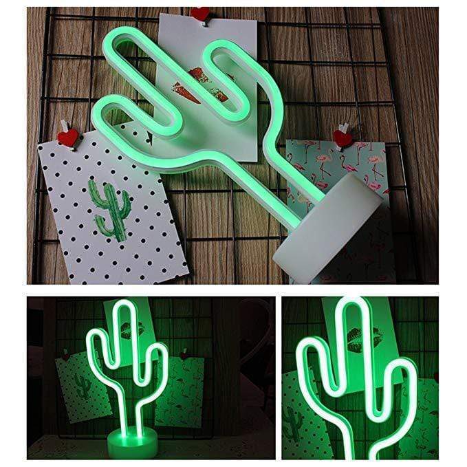 Neon Cactus LED Light - wickedafstore