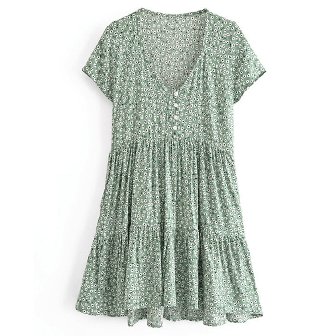 WickedAF Green / S Elvire Mini Dress
