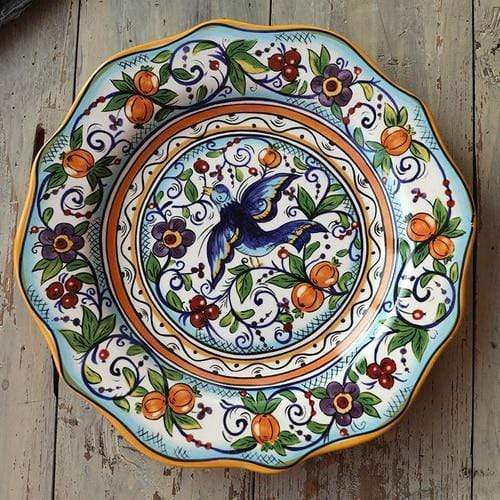 Hand-painted Ceramic Plate