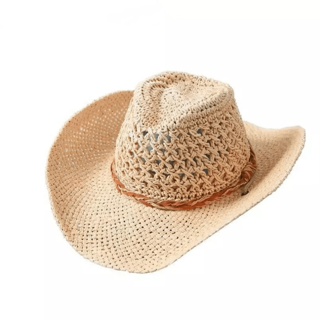 WickedAF Handmade Straw Beach Hat