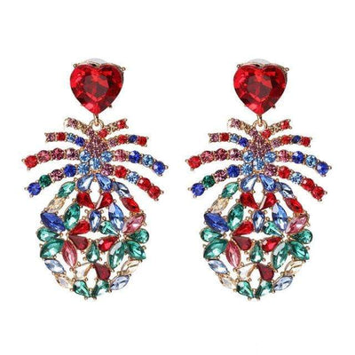 WickedAF Heart Colorful Sets of Earrings