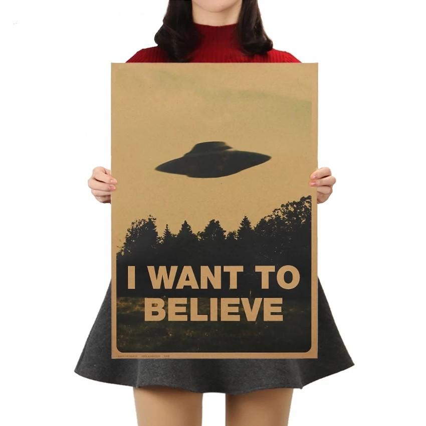 WickedAF I WANT TO BELIEVE Poster