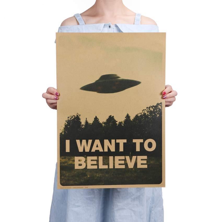 wickedafstore I WANT TO BELIEVE Poster