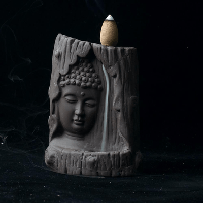 Buddha's Wisdom Smoke Backflow Incense Burner - wickedafstore