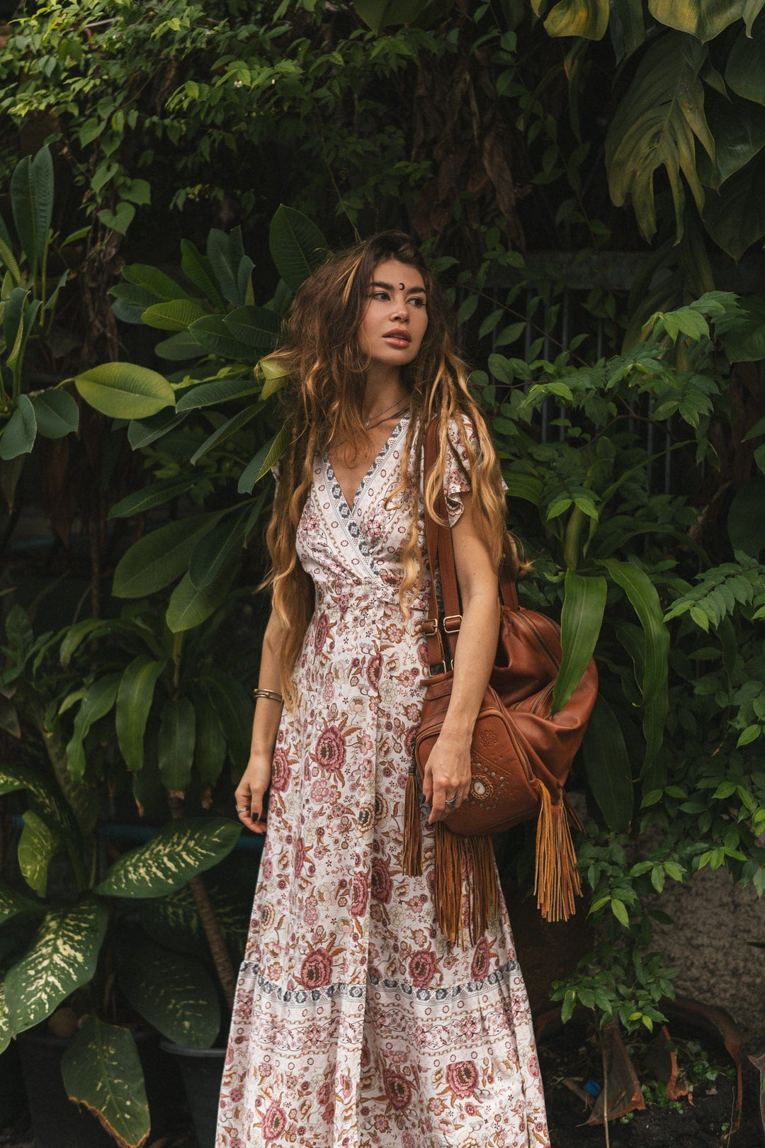 knee length dresses for ladies Delfina Maxi Dress Natural / Xs