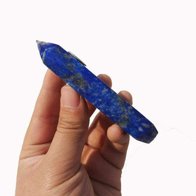 Lapis Lazuli Crystal Pipe - wickedafstore