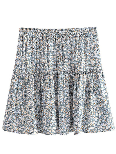 WickedAF Light Blue / L Averly Mini Skirt