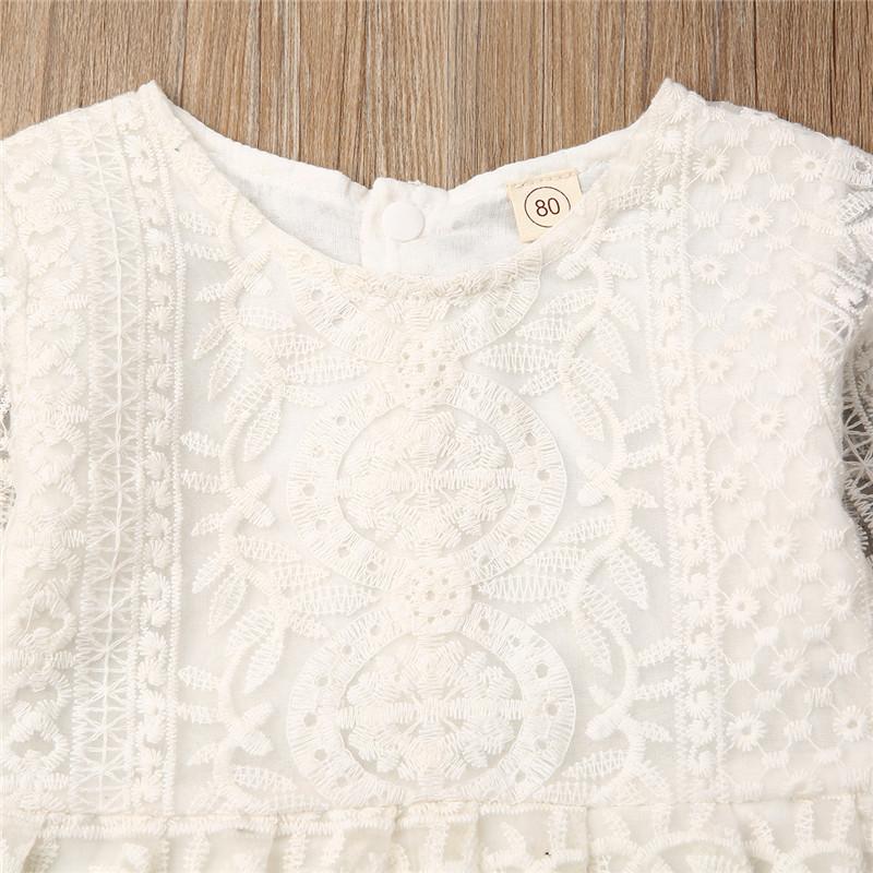 WickedAF Lilith Baby Girl Lace Romper