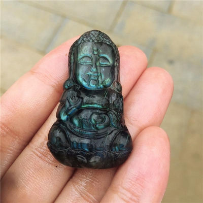 WickedAF Little Buddha Natural Stone