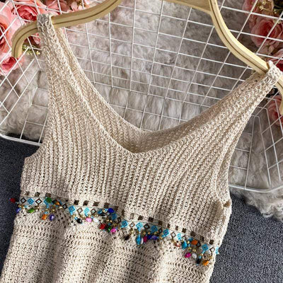 WickedAF Luna Crochet Crop Top