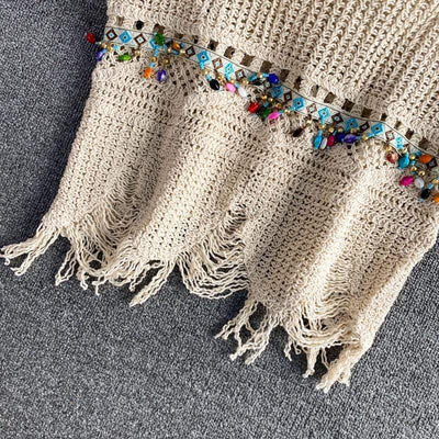 WickedAF Luna Crochet Crop Top