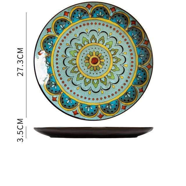 Hand Painted Ceramic Dish Collection - wickedafstore