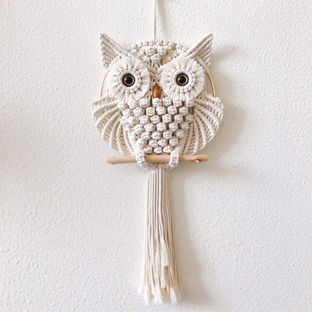 Macrame Owl Wall Hanging - wickedafstore