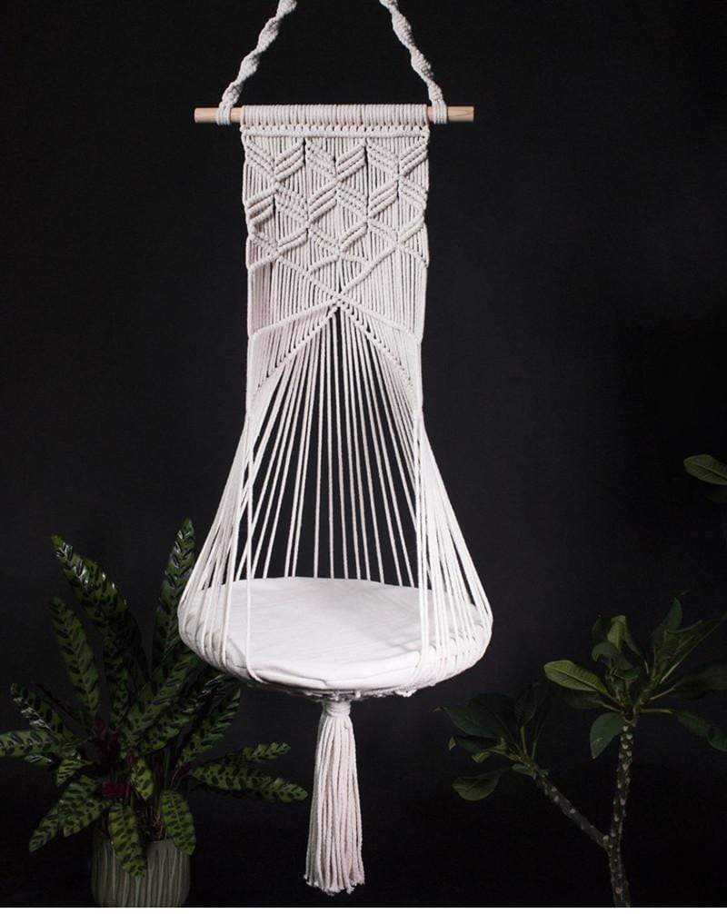 Macrame Wall Hanging Cat Bed