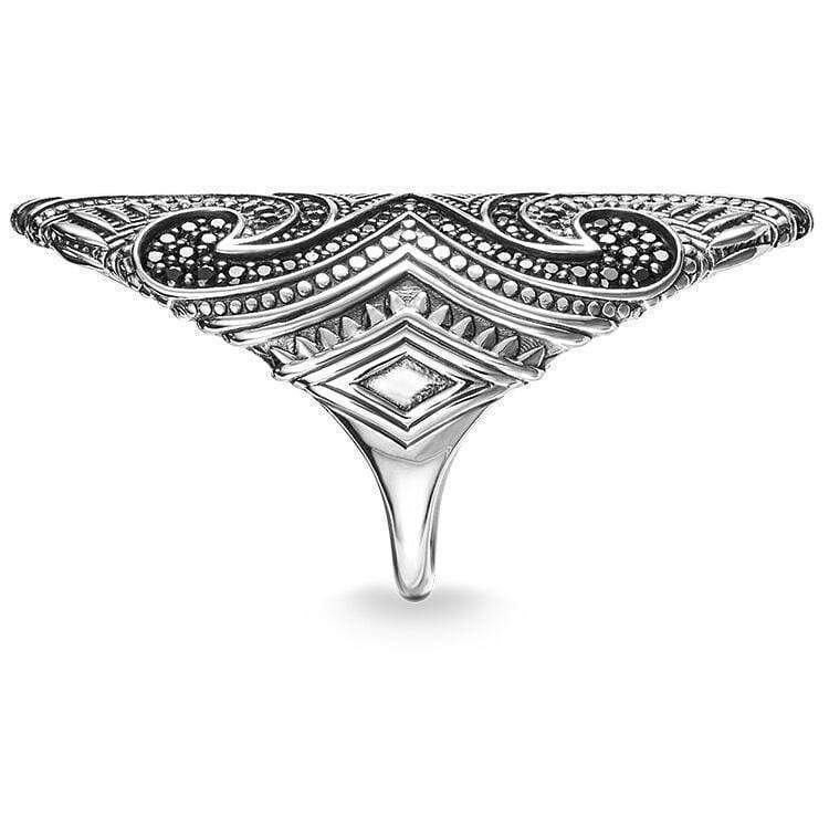 Maori Sterling Silver Ring - wickedafstore