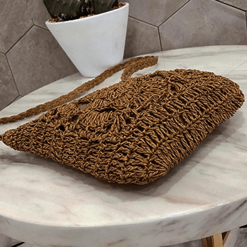 WickedAF Mia Woven Crochet Cross Body Bag