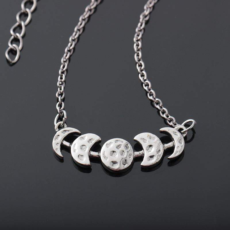 Moon Phases Necklace - wickedafstore