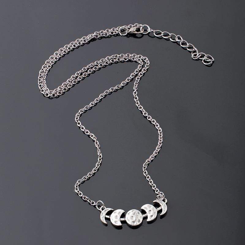 Moon Phases Necklace - wickedafstore