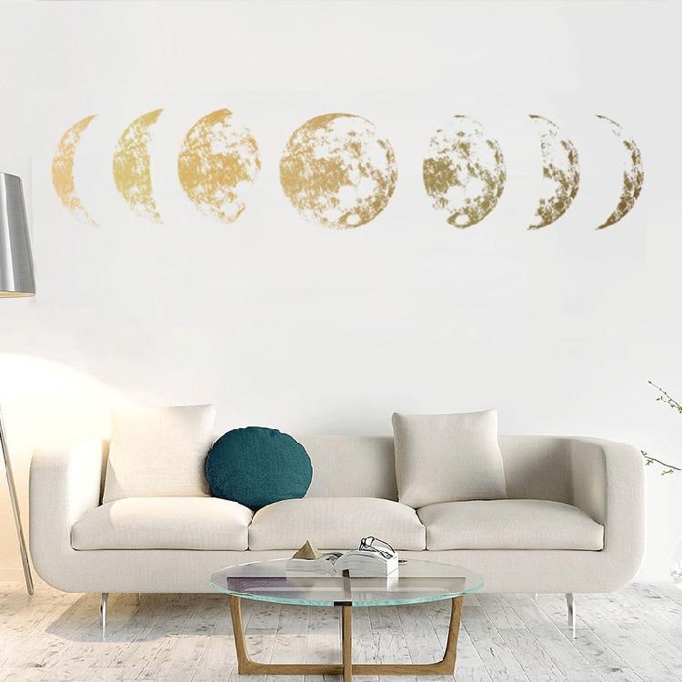 WickedAF Moon Phases Wall Sticker