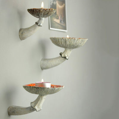 WickedAF Mushroom Floating Shelf