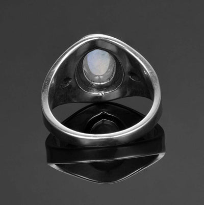 Natural Quartz Sterling Silver Ring